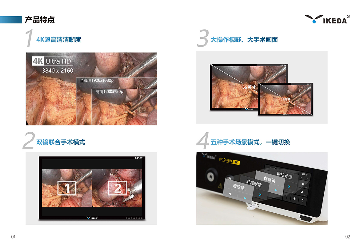 益柯達超高清4K醫(yī)用內(nèi)窺鏡攝像系統(tǒng)的優(yōu)勢有哪些？
